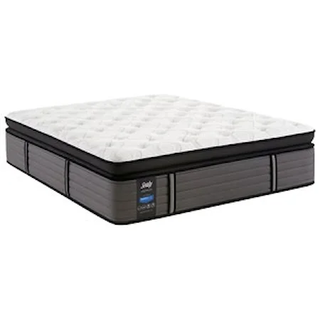 Queen 16" Cushion Firm Euro Pillow Top Pocketed Coil Mattress and Reflexion 4 Adjustable Power Base